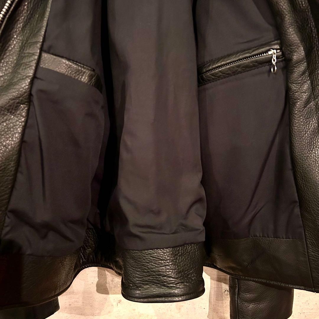 00s USA製 VANSON バンソン レザー ジャケット シングル