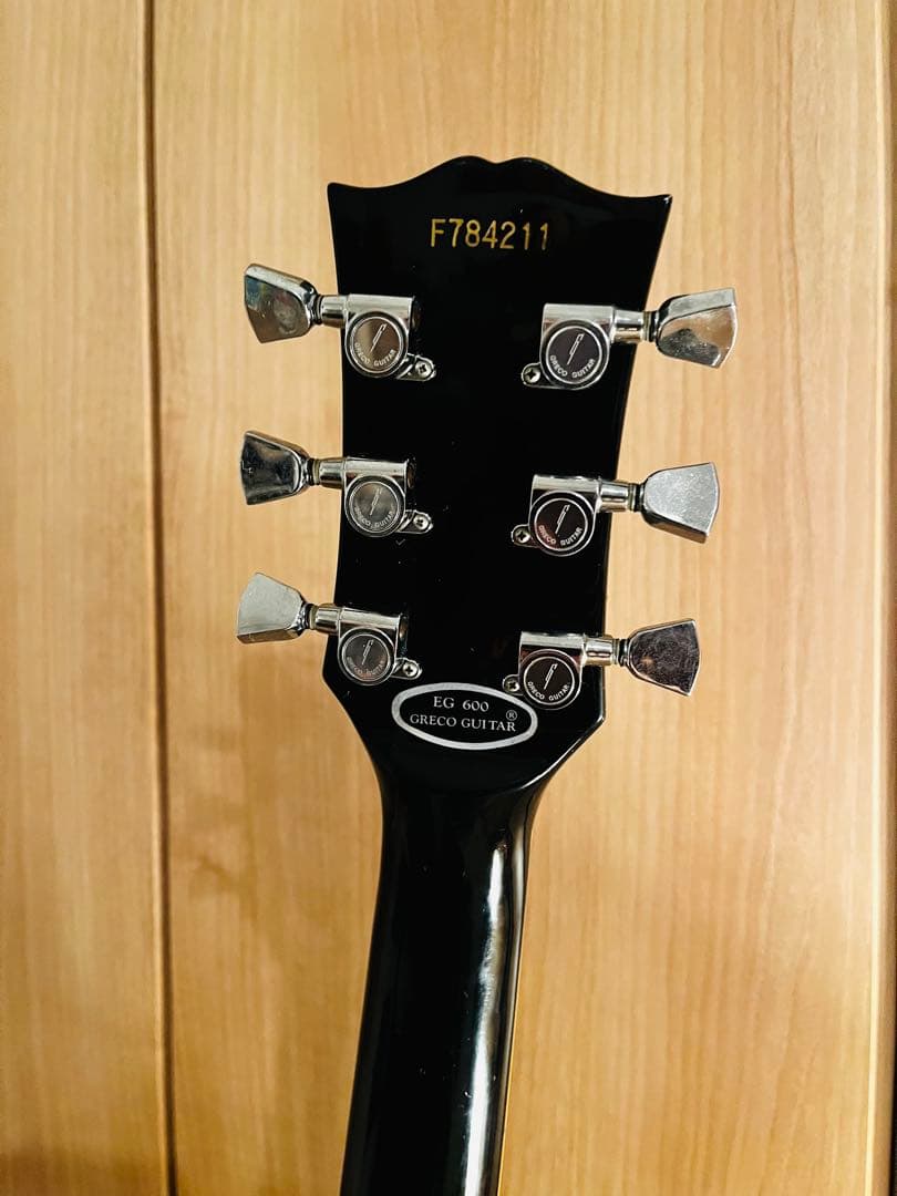 Greco レスポールカスタム 3PU ブラック ハードケース付 日本製