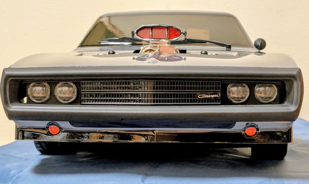 京商フェーザーMk2ダッジチャージャーブラシレス仕様 アルミホイールおまけ