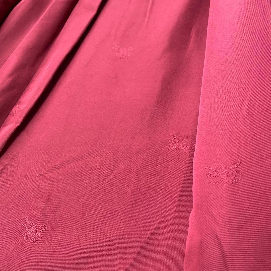 【美品✨】バーバリーズ カシミヤ 真紅 チェスターコート ダブル 裏地ロゴ