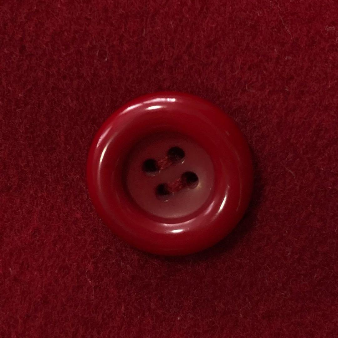 【美品✨】バーバリーズ カシミヤ 真紅 チェスターコート ダブル 裏地ロゴ