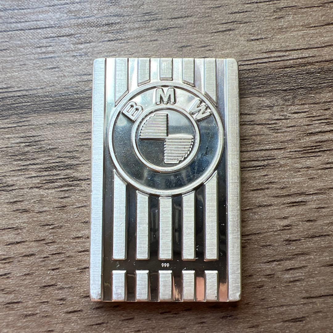 BMW Japan 10周年記念 シルバープレート 純銀　シルバー999