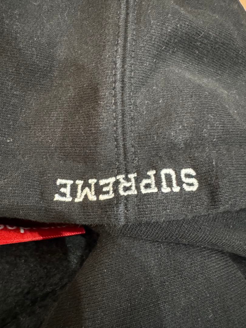 Supreme ブラック パーカー　ツノ　美品
