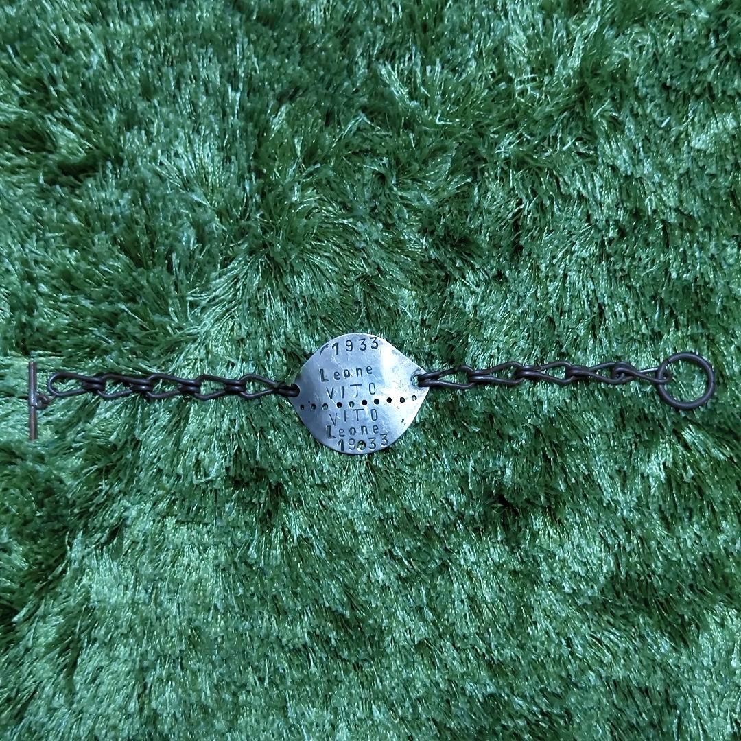 1930s フランス軍 ドッグタグ ブレスレット