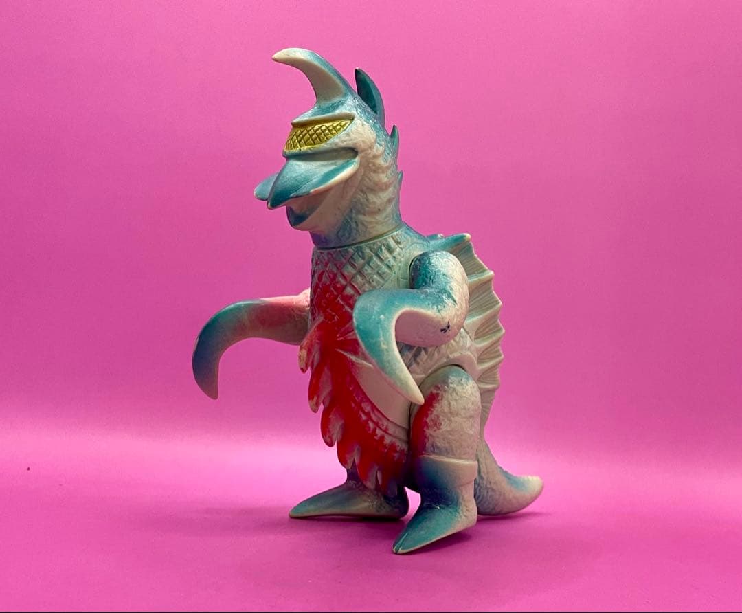 ブルマァク ガイガン ソフビ人形 ミドルサイズ ゴジラ マルサンM1号昭和レトロ