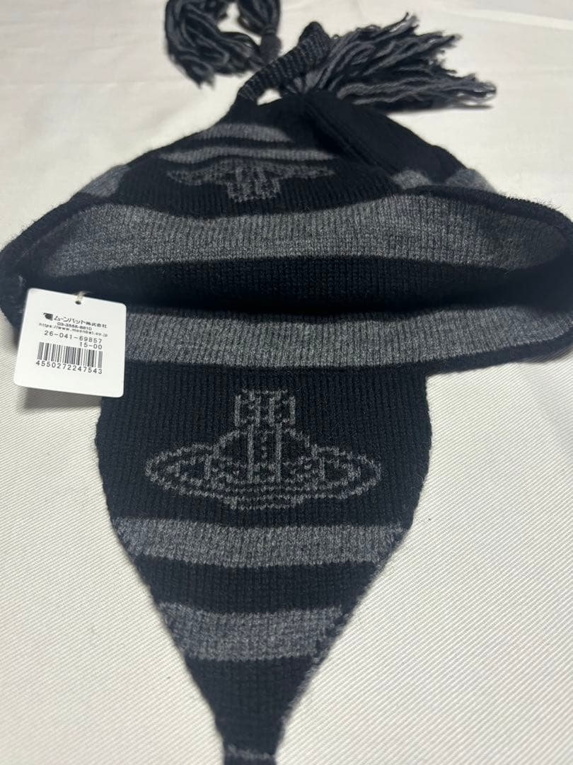 Vivienne Westwood 耳当て付きニット帽 タグ付 正規品 新品