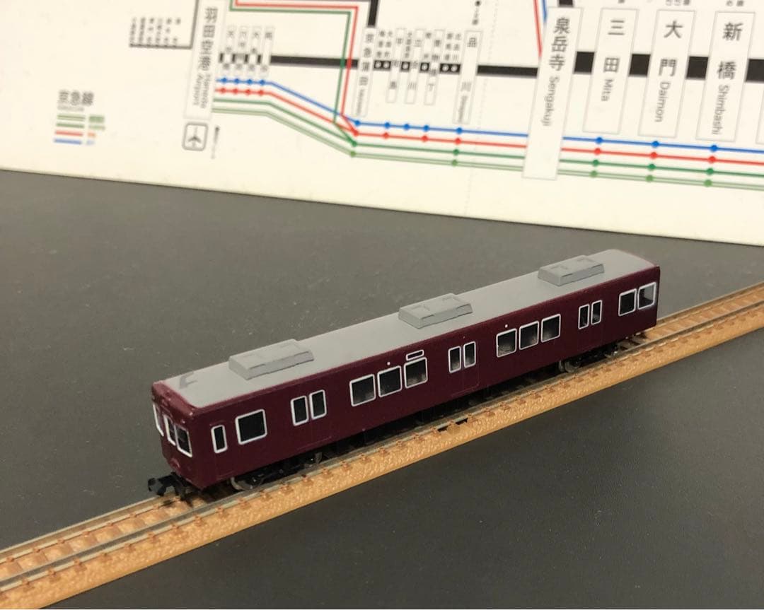 管理番号1495 阪急Nゲージ しなのマイクロ3000系4両セット