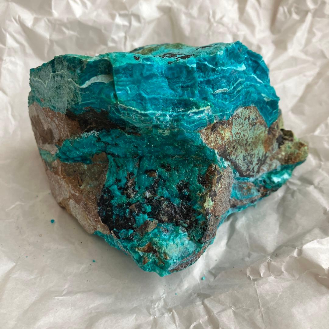 クリソコラ　アリゾナ州産　原石　500g超え