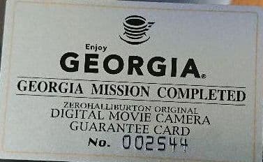 ゼロハリバートンのデジタルビデオカメラ