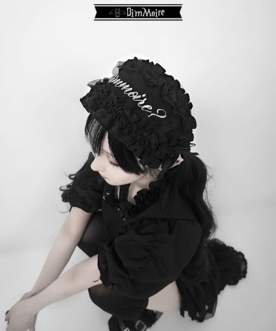 正規品　新品　DimMoire　BABY..ヘッドドレス【Black】　地雷系