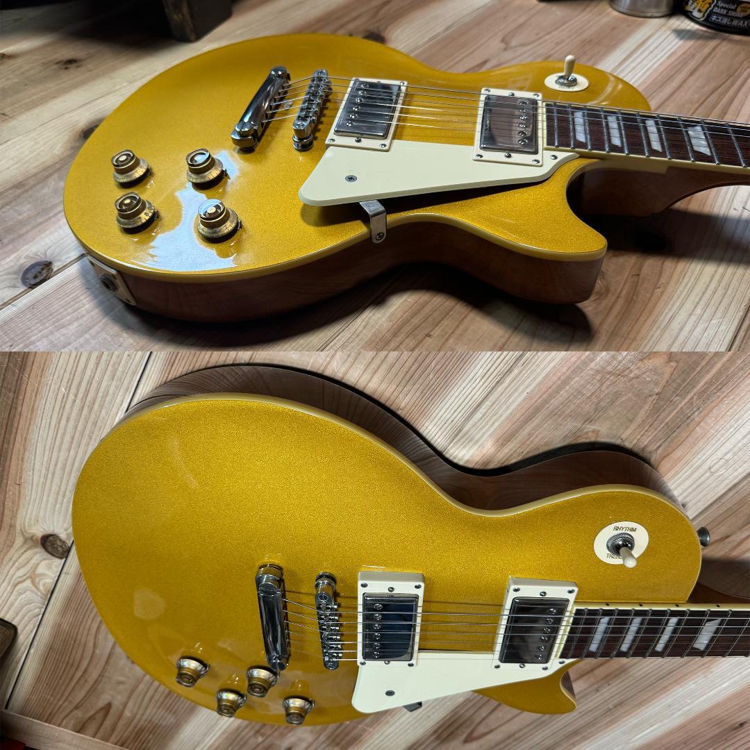 た*ま様 Epiphone Les Paul Standard Goldtop青