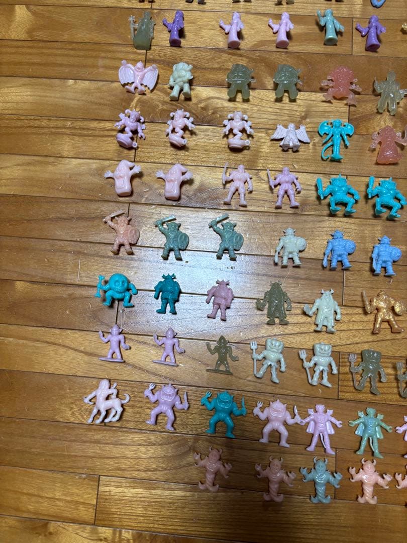 当時物 ネクロスの要塞 フィギュア140体＋魔法チップ ロッテ 食玩 昭和レトロ