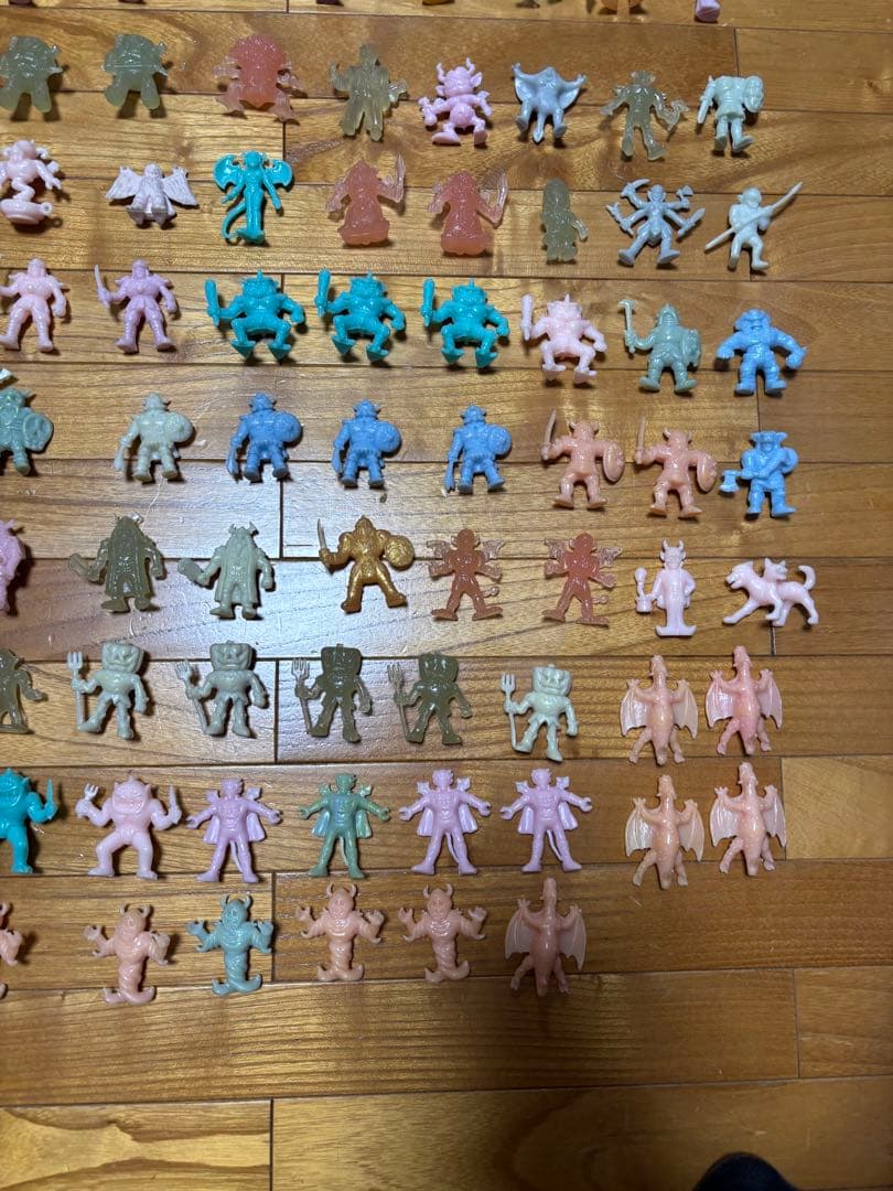 当時物 ネクロスの要塞 フィギュア140体＋魔法チップ ロッテ 食玩 昭和レトロ