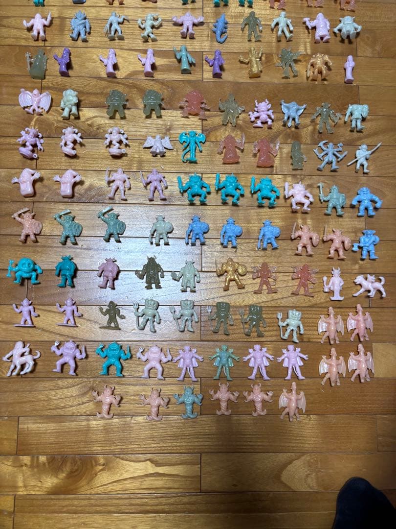 当時物 ネクロスの要塞 フィギュア140体＋魔法チップ ロッテ 食玩 昭和レトロ