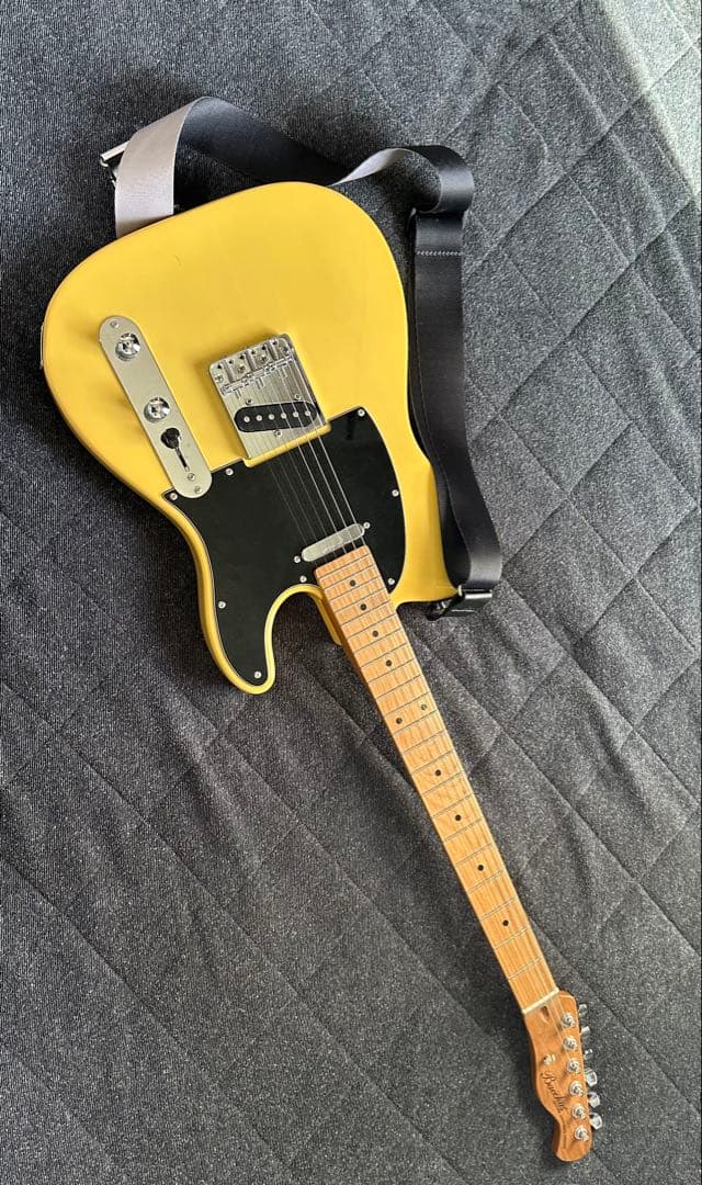 BACCHUS　エレキギター　テレキャスター　fender ストラップ付き