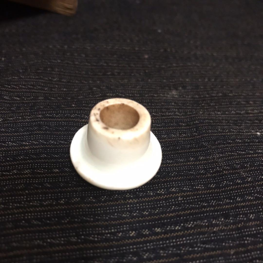 茶人宅からの蔵出品　染付小壺　振出　時代保証品