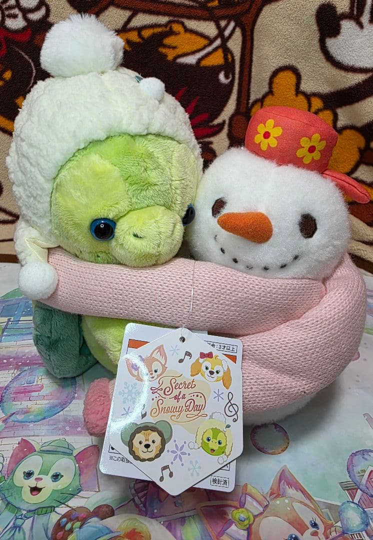 新品 ディズニークリスマス シークレットスノーウィーディ オルメルぬいぐるみ