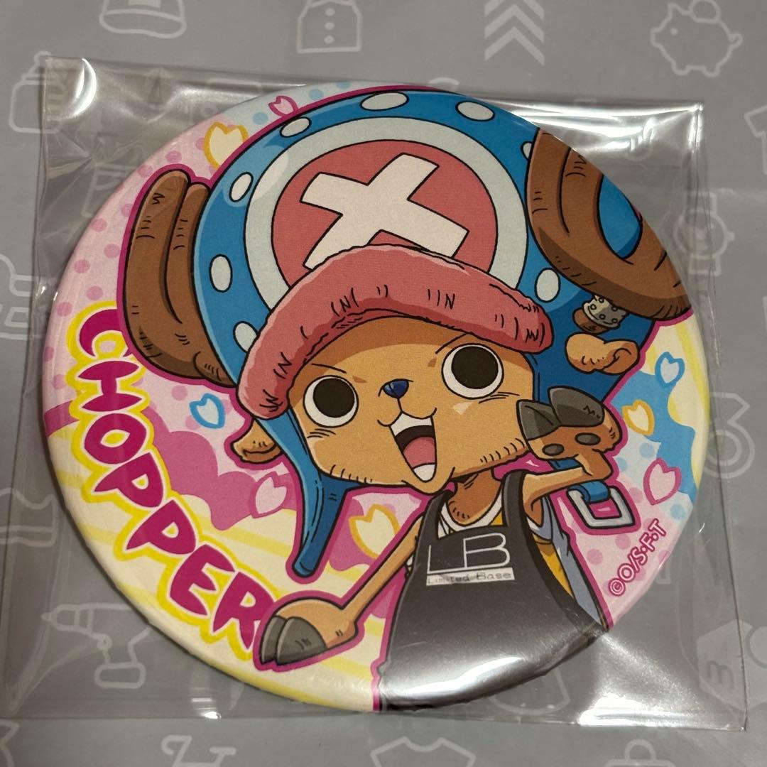 レア　ワンピース　チョッパーショップin池袋　P‘PARCO ドでか缶バッジ