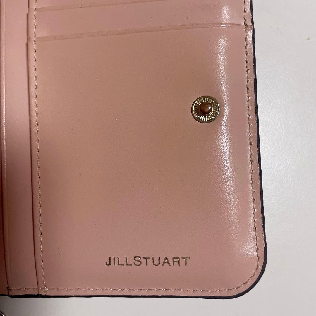 JILLSTUART エターナル L字ファスナー 折り財布 ブラック