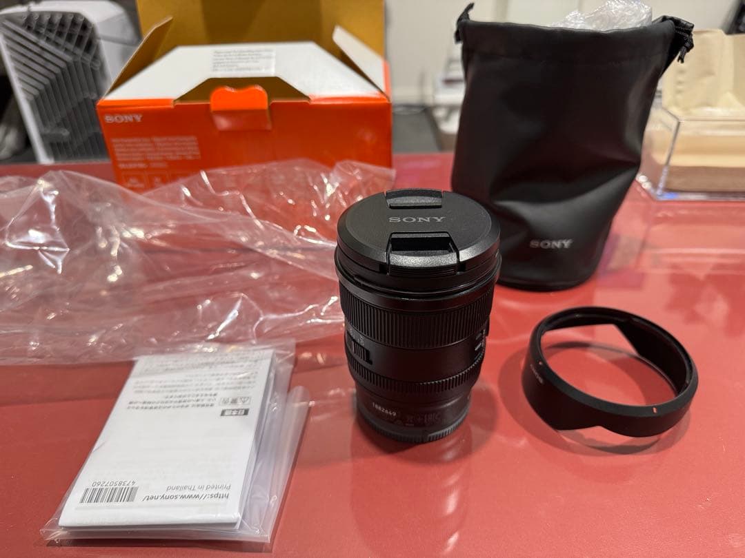 sony Eマウント FE20mm F1.8