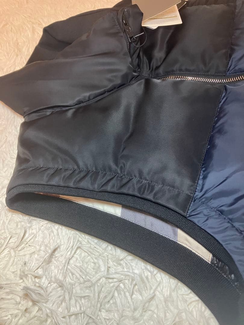 新品BLACK LABEL CRESTBRIGE ネイビー ダウンベスト Ｌ