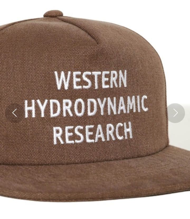 WESTERN HYDRODYNAMIC RESEARCH キャップ WHR