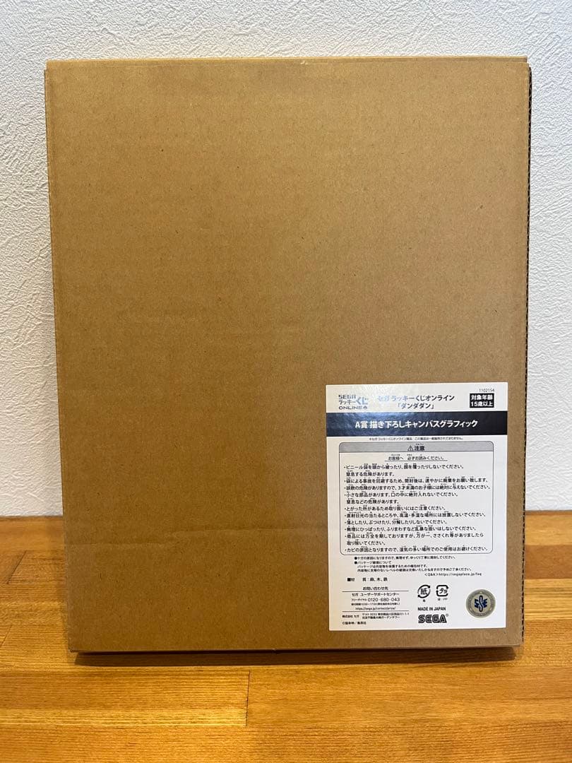 レア　ダンダダン セガラッキーくじ A賞 キャンバスグラフィック 描き下ろし