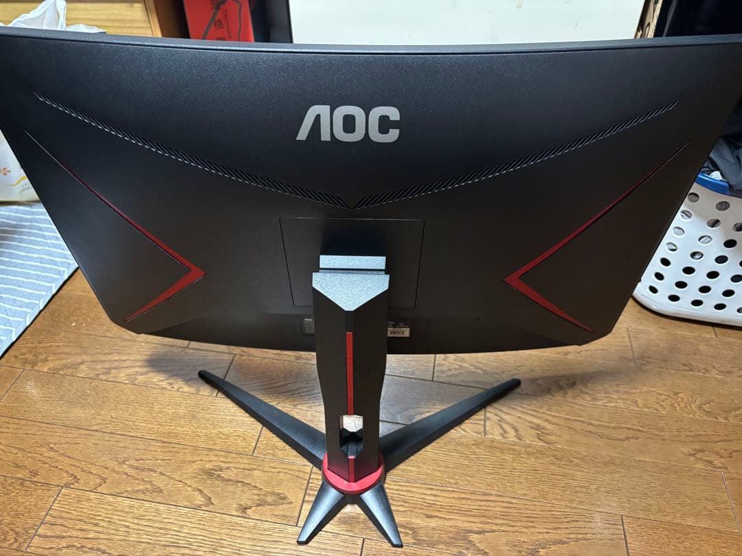 AOC 27インチ240Hz 曲面ゲーミングモニター 本体　C27G2ZE27