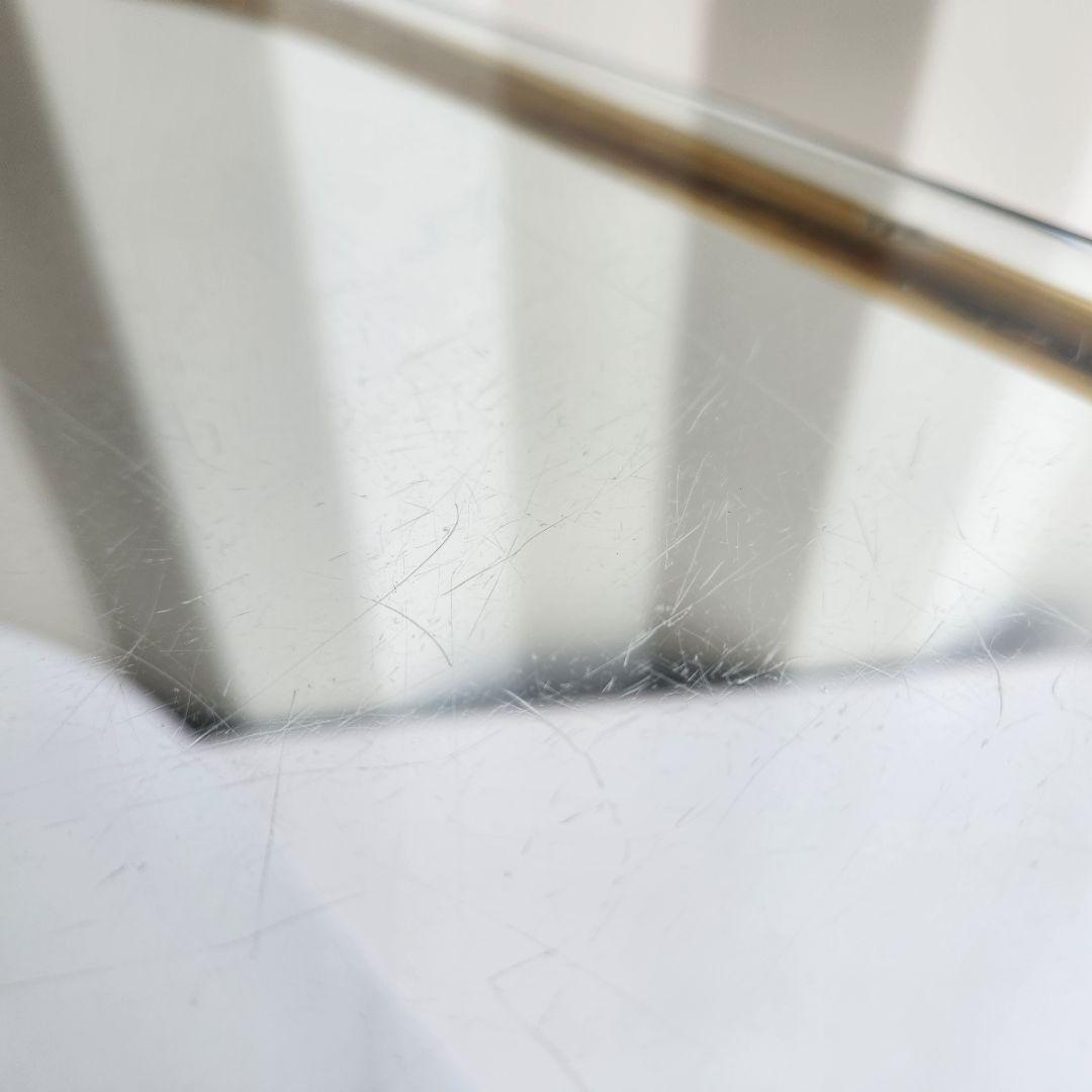 francfranc レガートコーヒーテーブル ゴールド×マーブル S