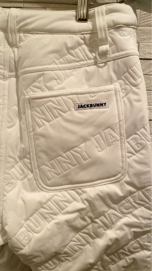 JACK BUNNY ゴルフウェア 白 ゴルフパンツ レディース　新品未使用