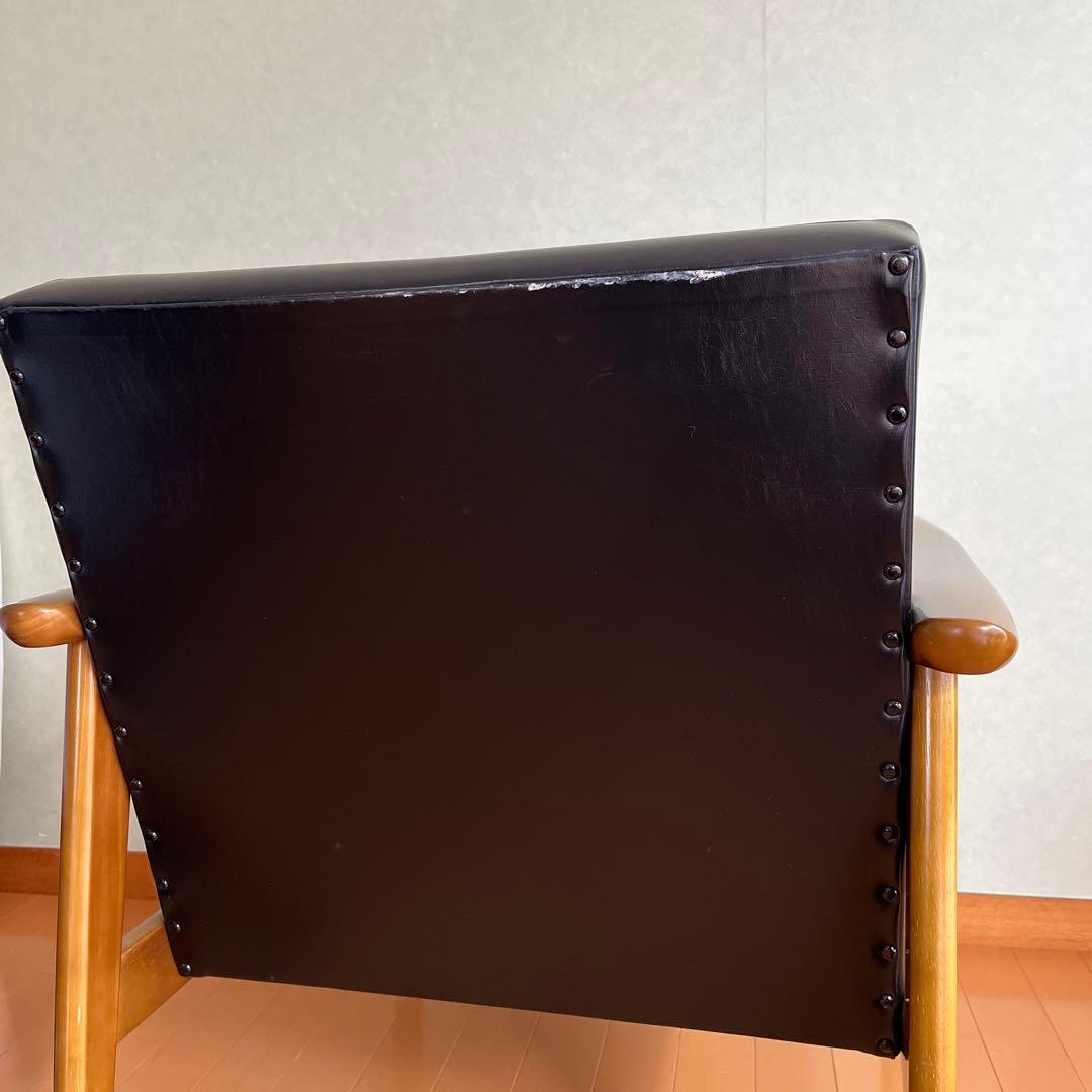 カリモク60 Kチェア　1シーター スタンダードブラック