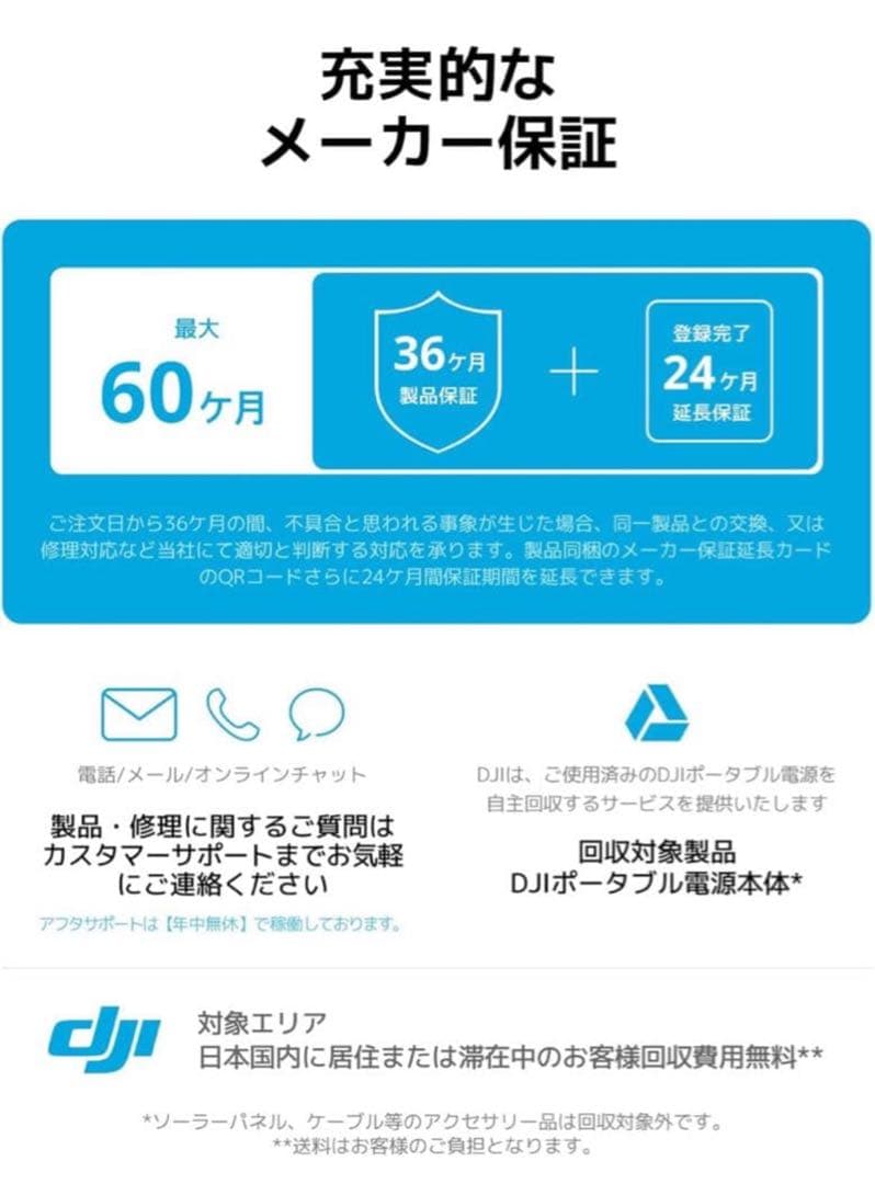 DJI Power 2000 ポータブル電源2048Wh 2700W