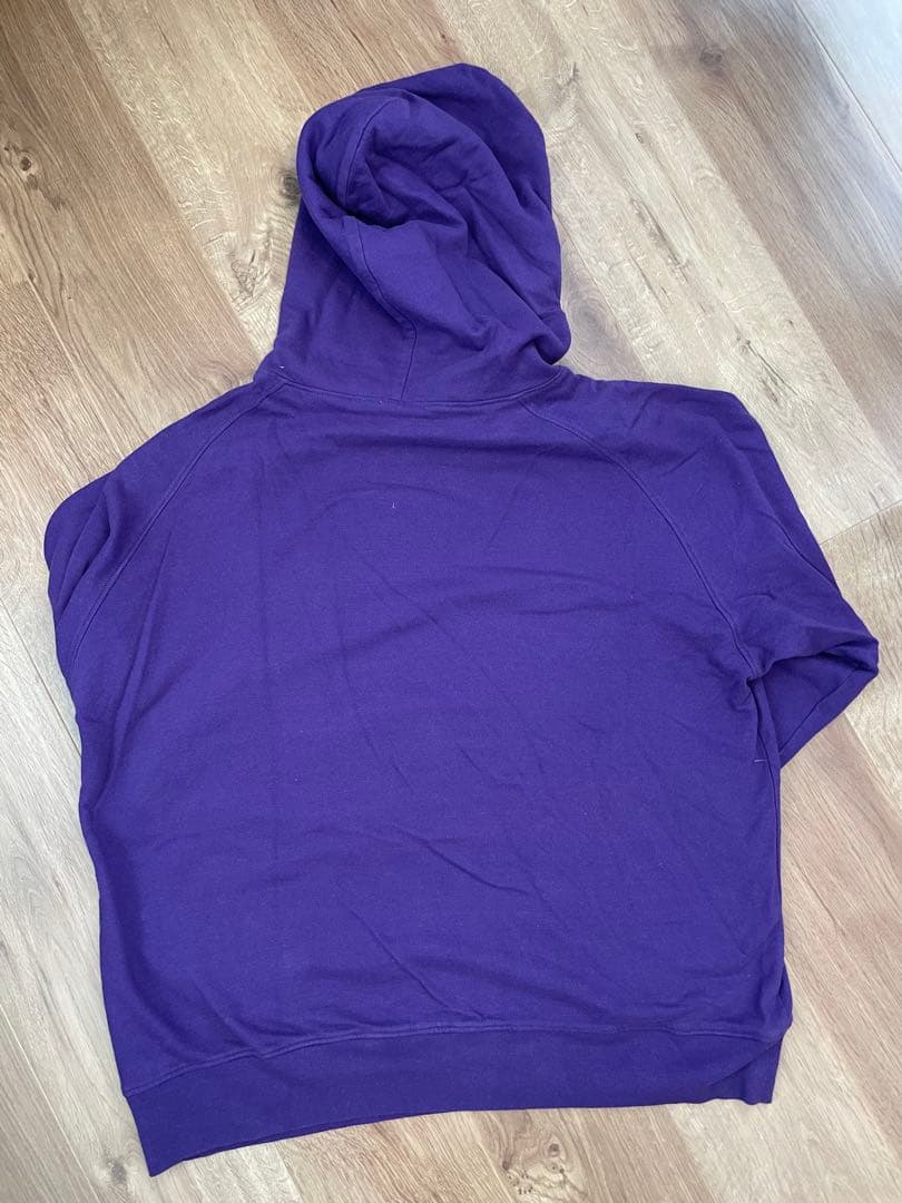 comoli インレイ起毛パーカ