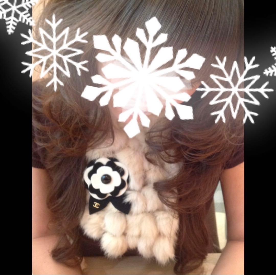 CHANEL 02A ヴィンテージ　カメリア　フェルト　ブローチ　ココマーク