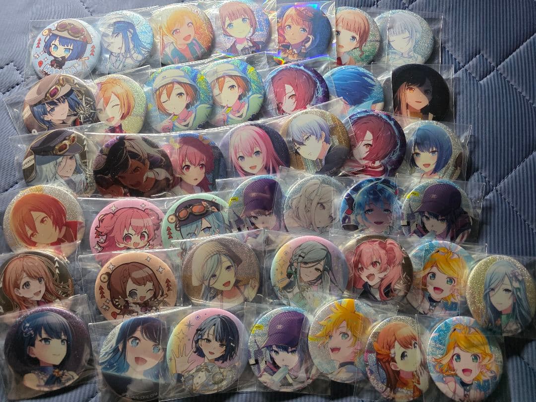 プロセカ 紙類 缶バッジ まとめ売り