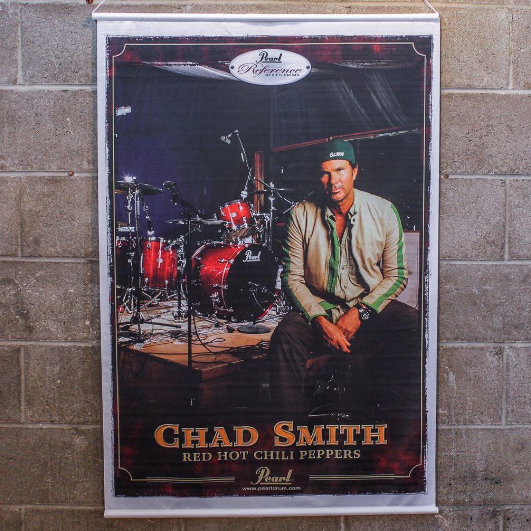 希少 RED HOT CHILI PEPPERS Chad Smith ポスター