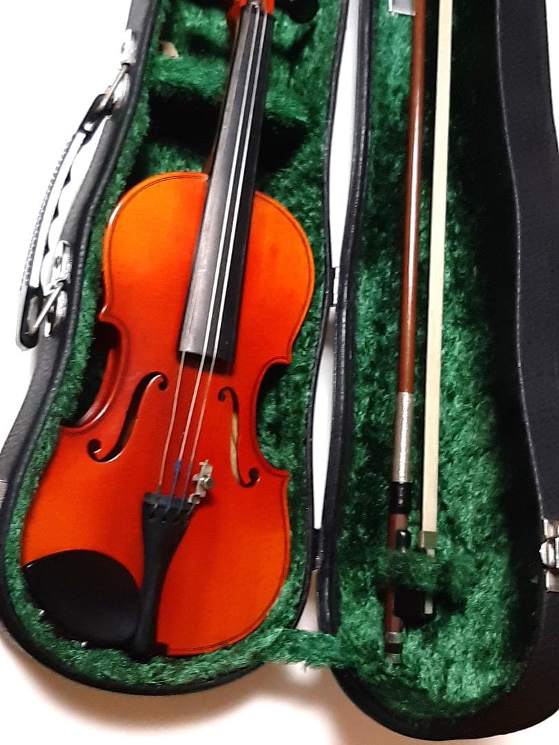 【超美品】SUZUKI バイオリン　NO220 サイズ1/10　ケース/弓/松脂