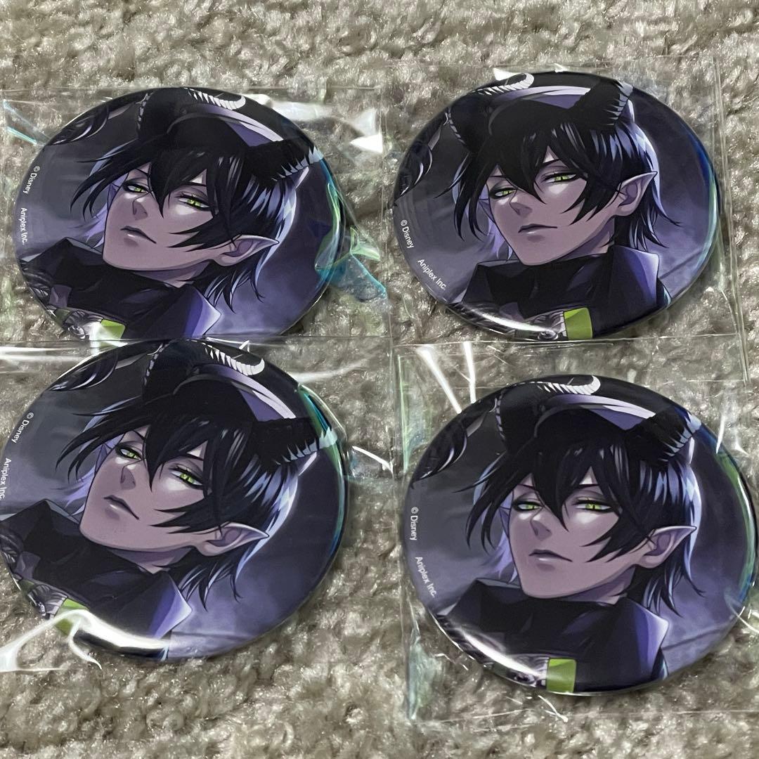 【翌朝発送】ツイステ　マレウス　寮服　缶バッジ　AGFセット