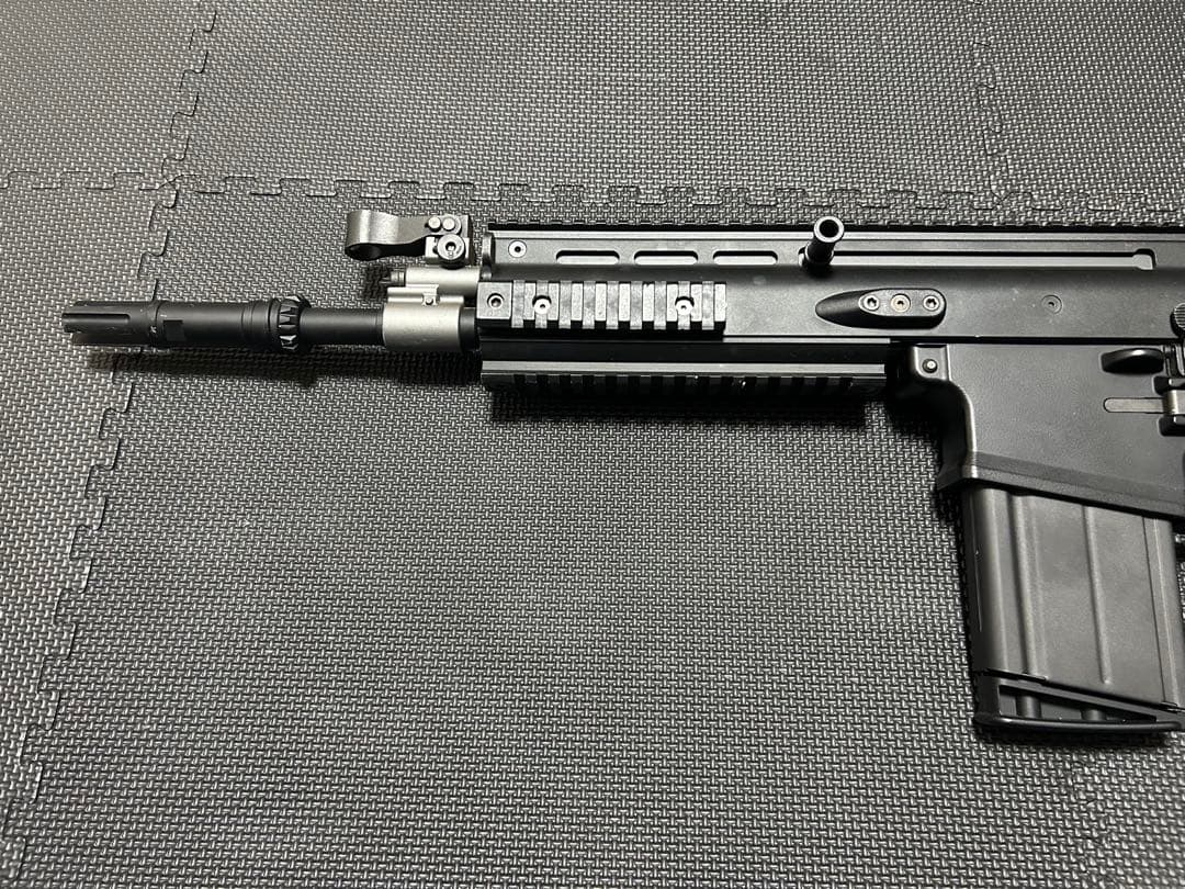SCAR Heavy 次世代電動ガン ブラック 拡張マガジンなど付属品付き