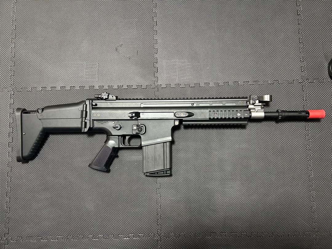 SCAR Heavy 次世代電動ガン ブラック 拡張マガジンなど付属品付き