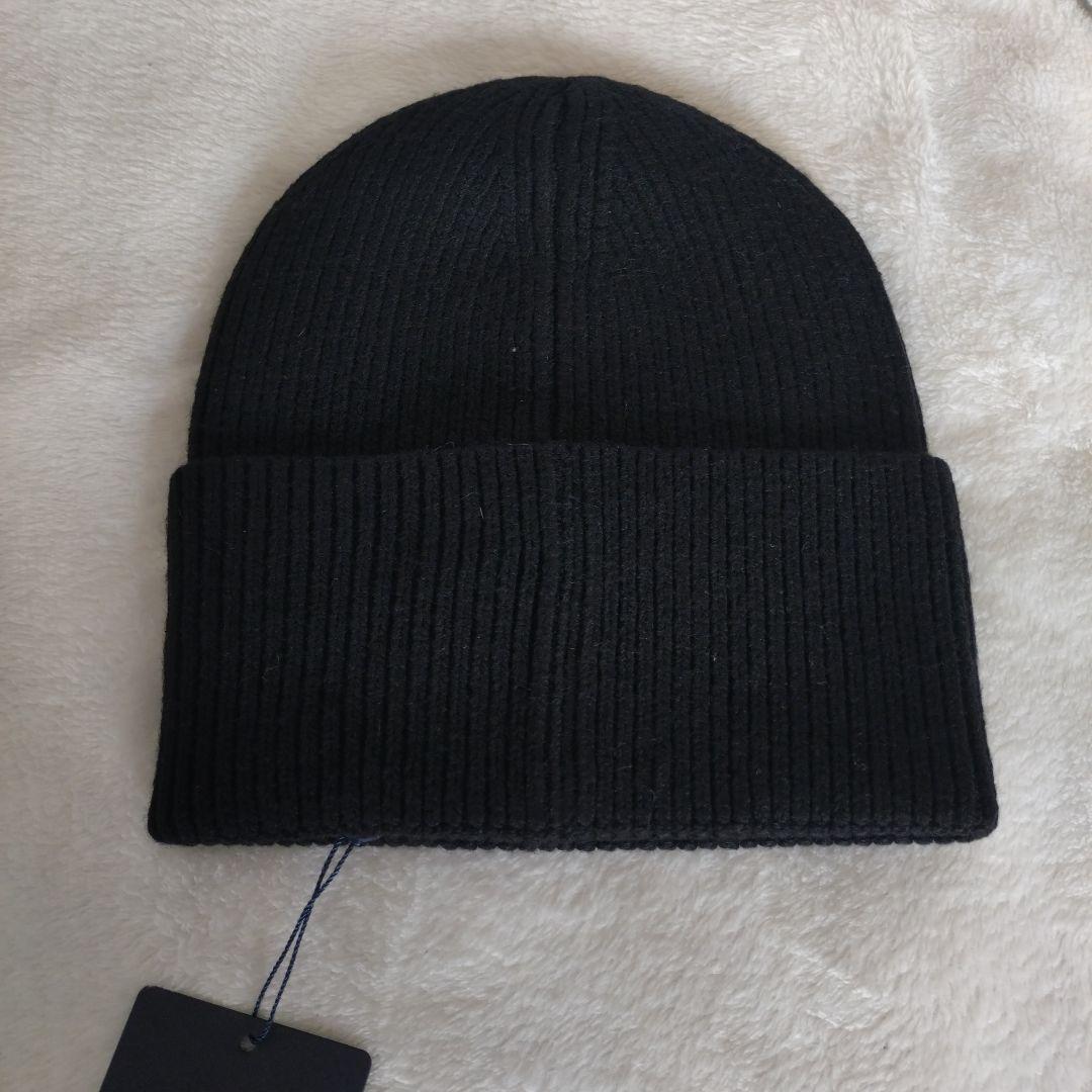 【新品·未使用】Louis Vuitton ブラック ニットビーニー