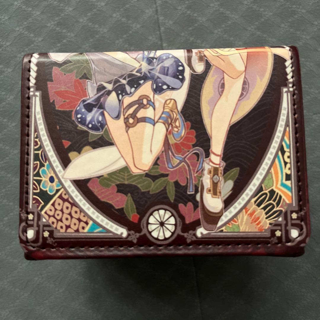 遊戯王　御巫 剣の御巫ハレ ＆ 鏡の御巫ニニ　　デッキケース