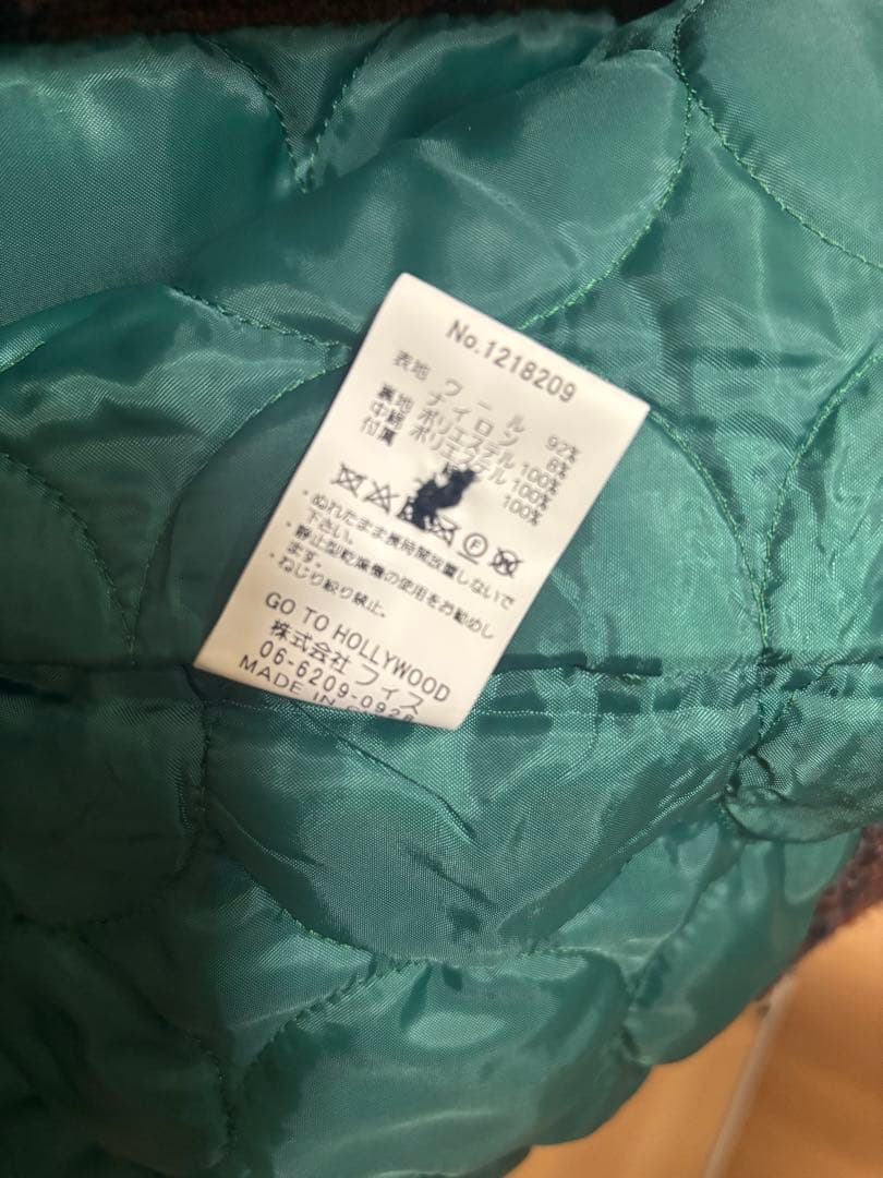 gotohollywood ウールキリムジャガード コート 01(150)