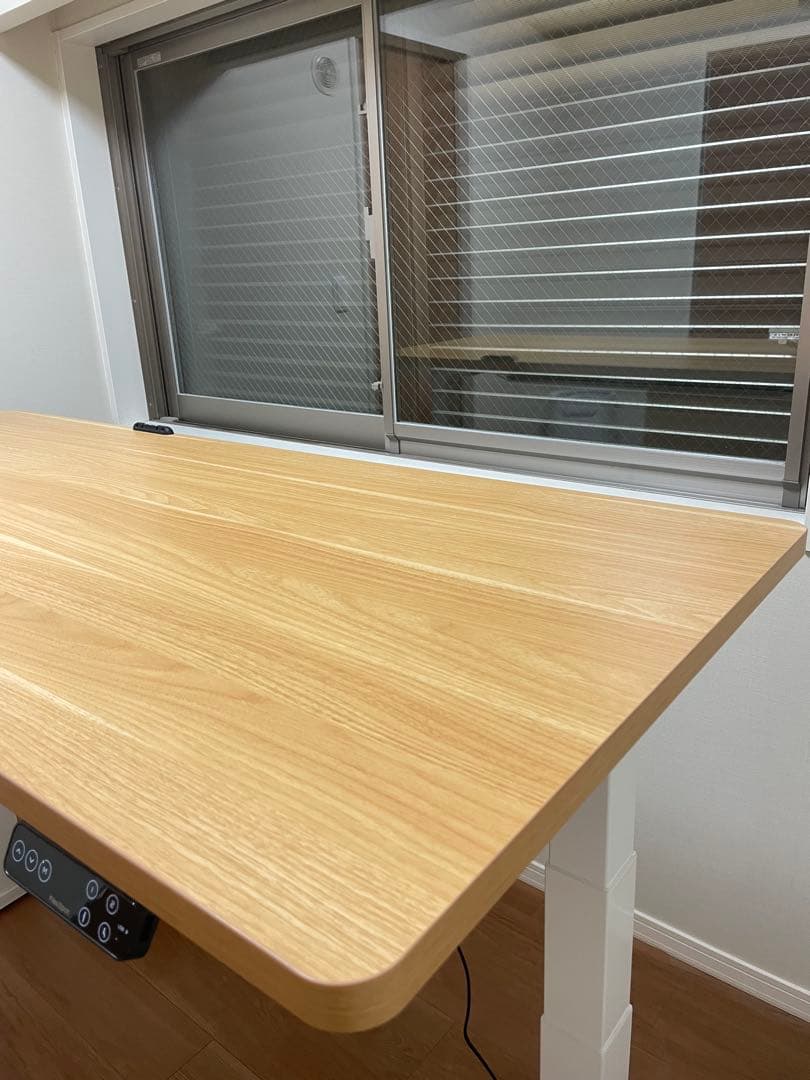 【FlexiSpot】昇降デスク/E7H・メラミン化粧板