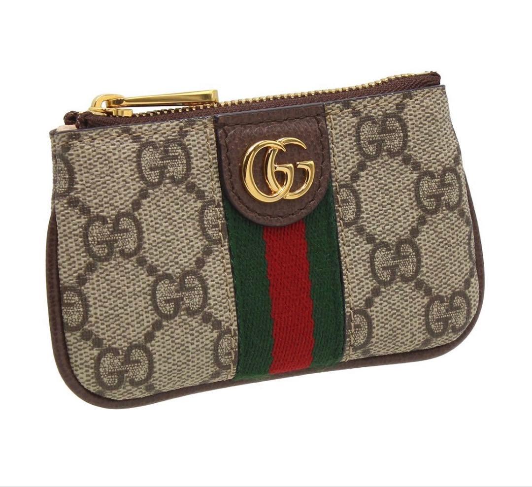 R2818 未使用 グッチ オフィディア とケース キーリング付