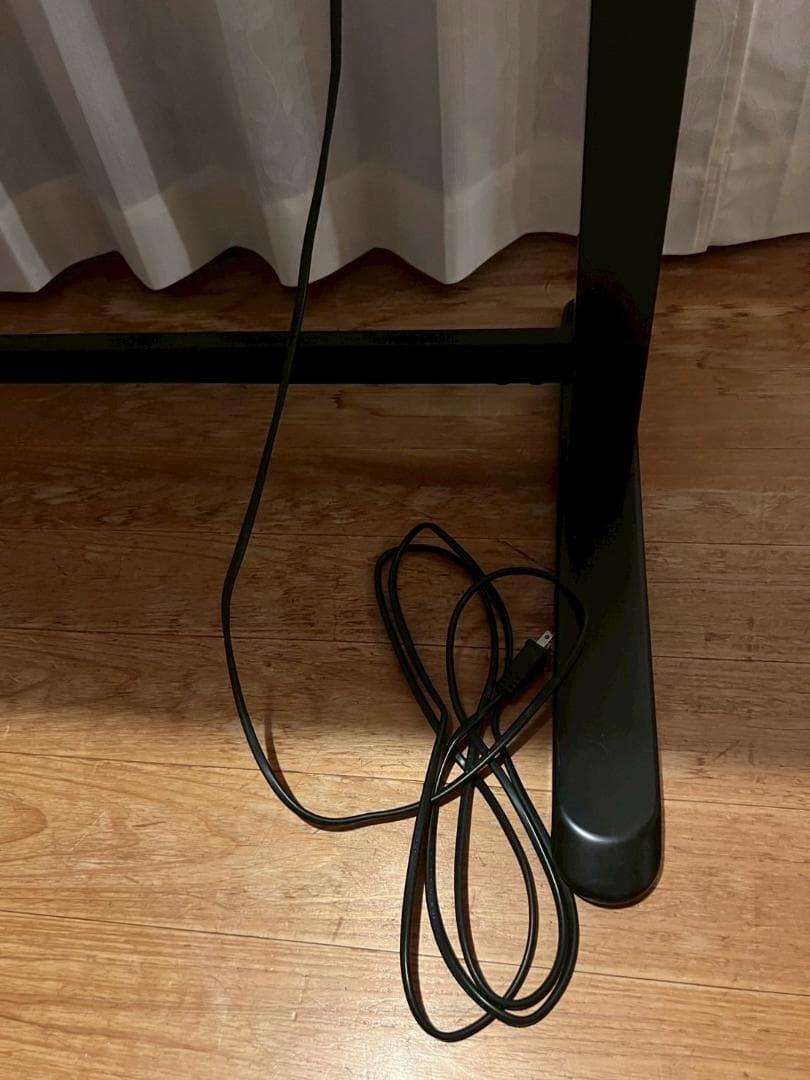 フレキシスポット スタンディングデスク 電動式 昇降デスク 机　パソコンデスク黒