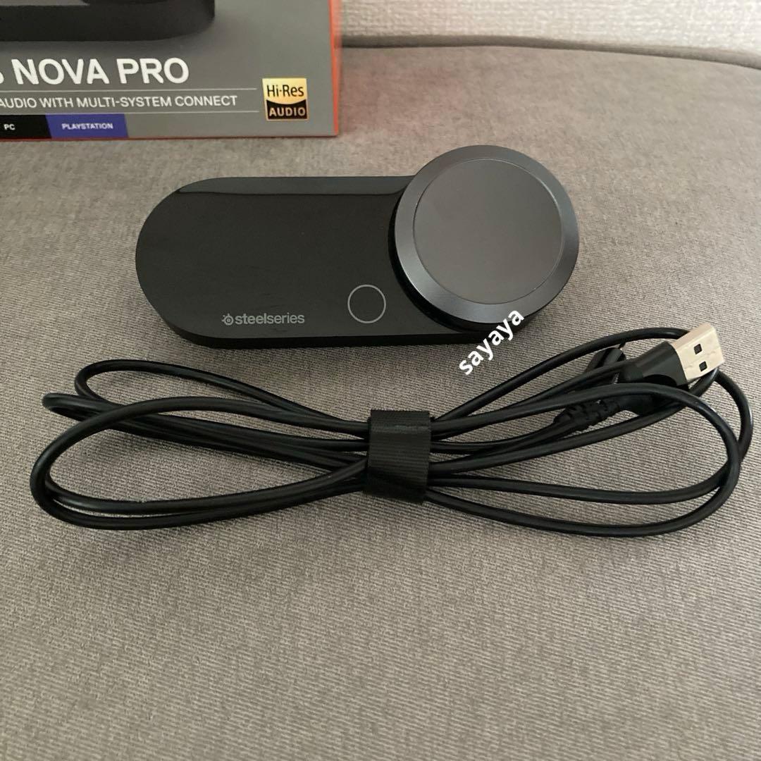 SteelSeries Arctis Nova Pro 有線ヘッドホン　DAC