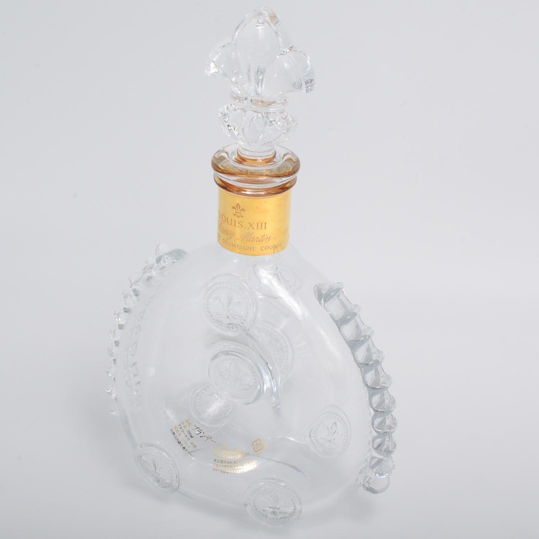 レミーマルタン ルイ13世 バカラ クリスタルボトル 空き瓶