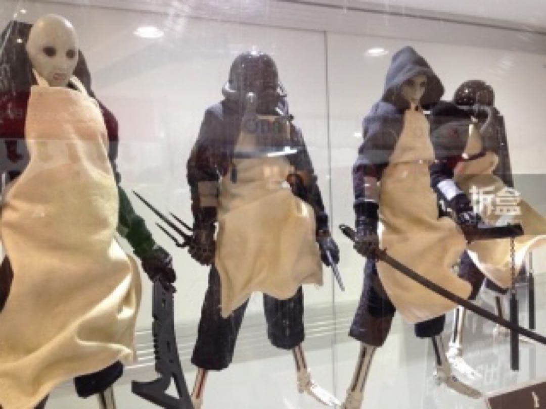 対鹵獲転用体班 青磁 合成人間 千値練 東亜重工 フィギュア 刀 武士 侍