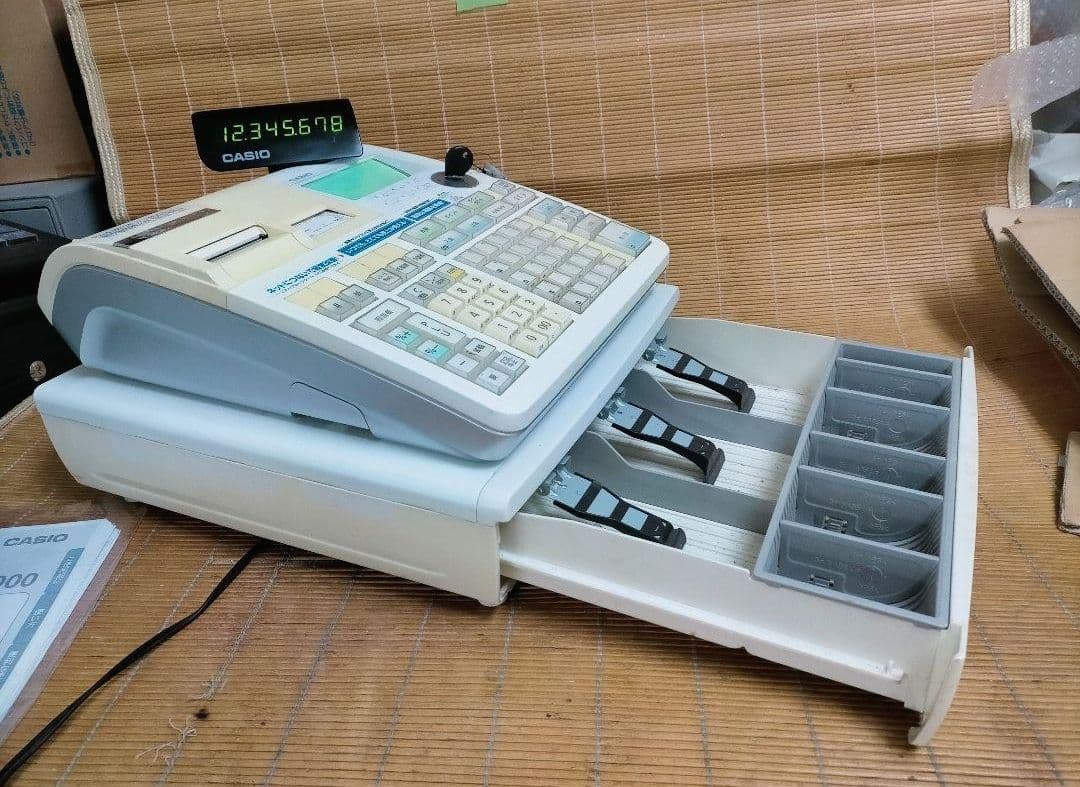 カシオレジスター　TE-2600/NM2000フル設定無料25部門　600335